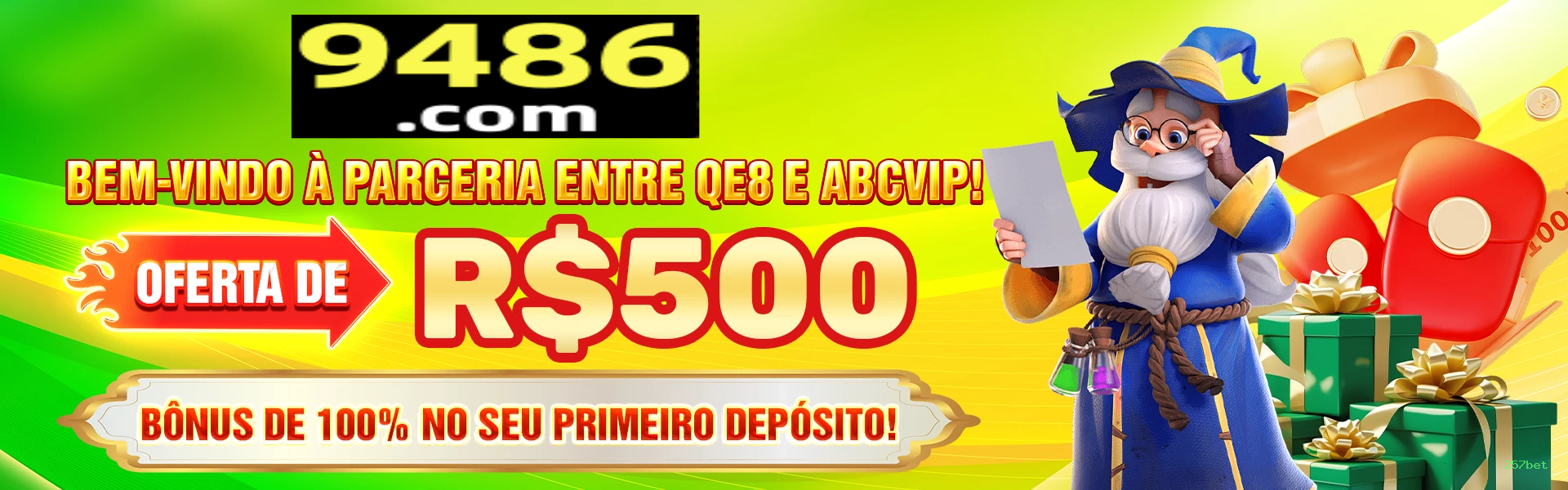 Bônus e prêmios 257bet